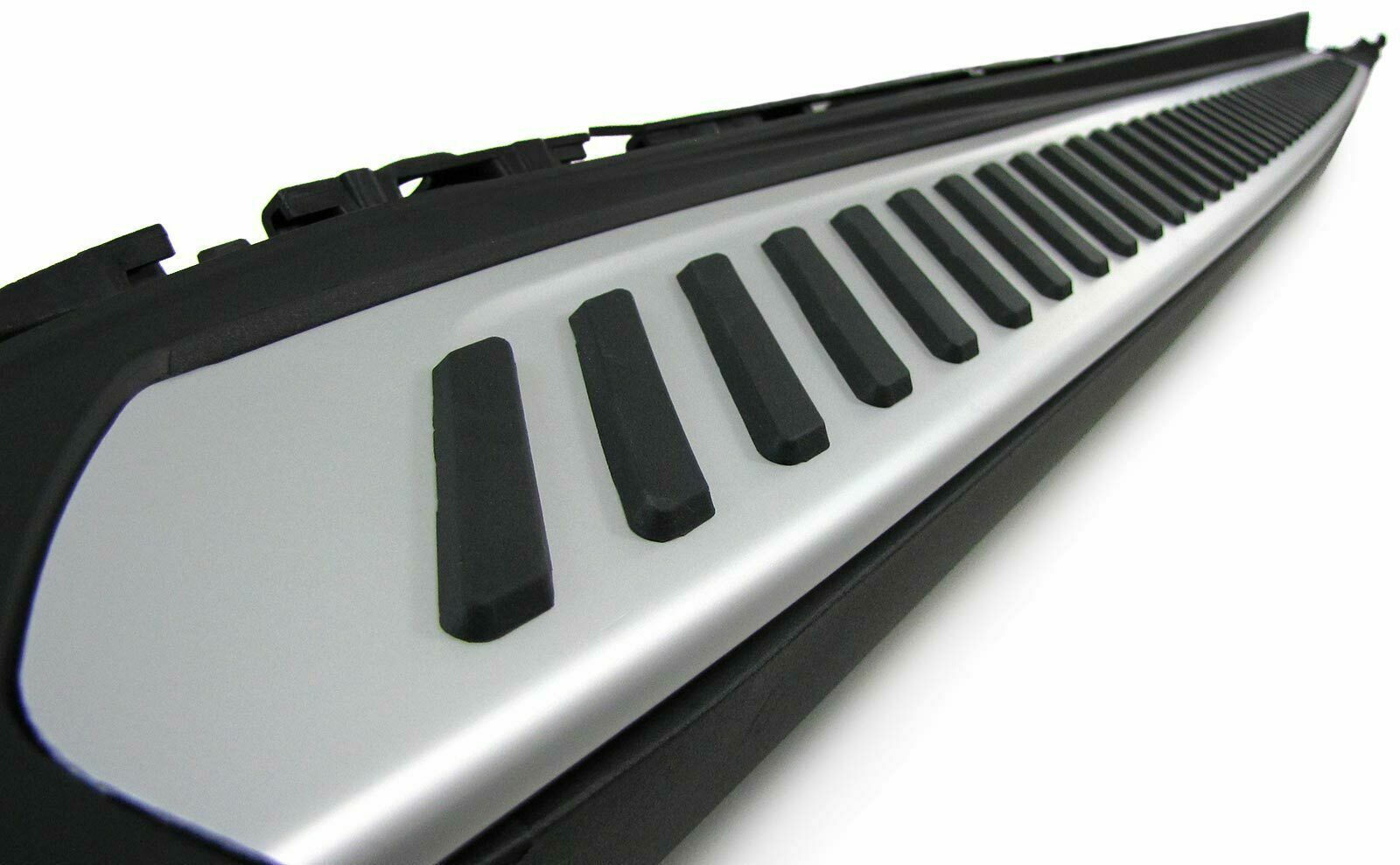 ALUMINIUM BLACK RUNNING BOARDS SIDE STEPS FOOT RAILS OE STYLE FOR BMW X6 F16 15+